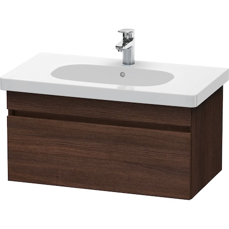 Ds Vanity Unit #034285 Chestnut Dk 398X800X453mmwall-Mounted